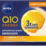Parte Frontal del producto NIVEA Q10 Energy Crema de Noche Antiarrugas + Energizante (50 ml), crema antiarrugas