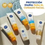 nivea proteccion diaria para el cuidado facial