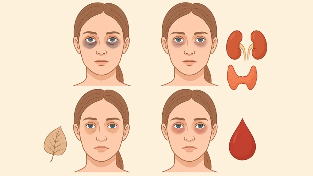 enfermedades relacionadas con ojeras oscuras